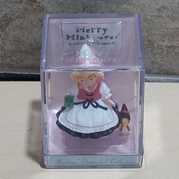 Hallmark Madame Alexander Merry Miniatures Mother Goose 1997 - Picture 3 of 11